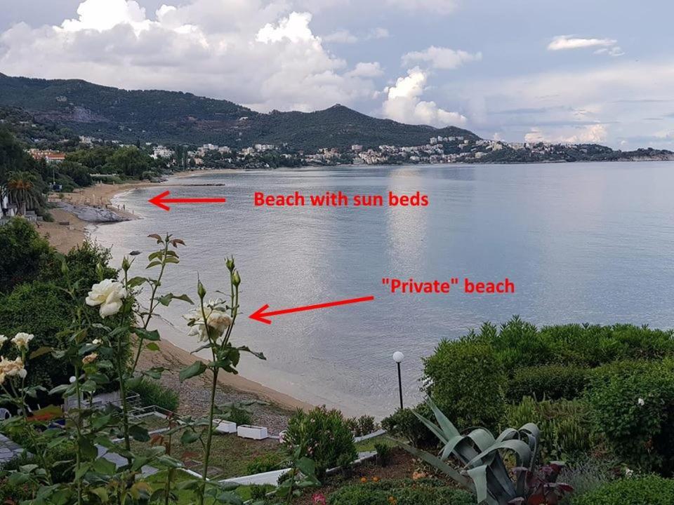 Evaliana Seaside Apartment PalaiónTsiflíkion Zewnętrze zdjęcie