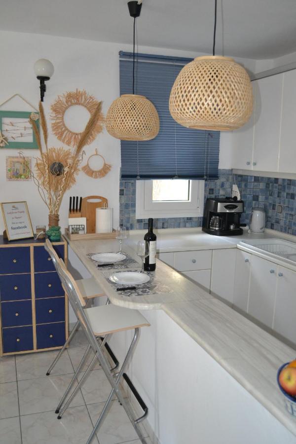 Evaliana Seaside Apartment PalaiónTsiflíkion Zewnętrze zdjęcie